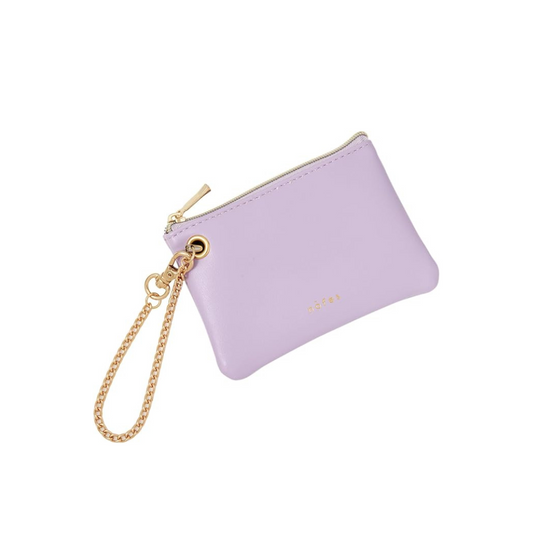 Raymay Fujii NSK1218V Key Case, Pass Case, Nofesu, With Reel, Key & Passport, Milky Violet