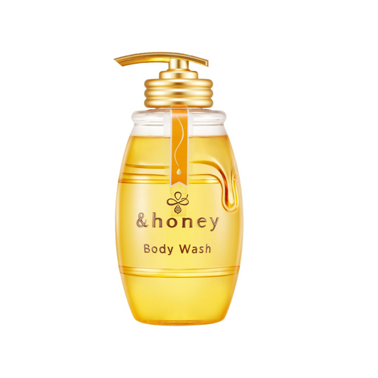 & Honey Gel Body Wash, Deep Moist, 16.9 fl oz (500 ml)