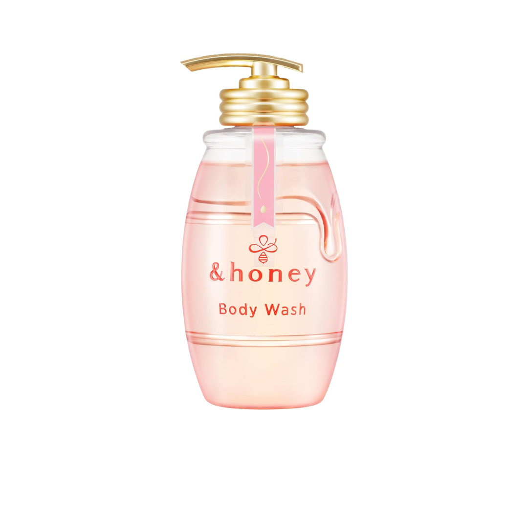 & Honey Gel Body Wash, Melty Moist, 16.9 fl oz (500 ml)