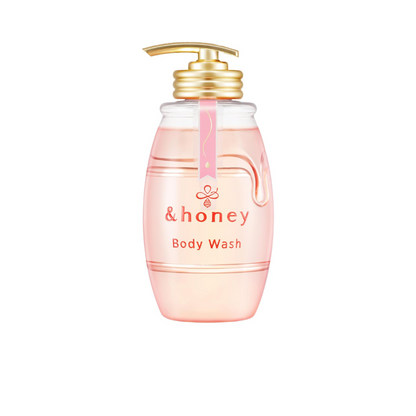 & Honey Gel Body Wash, Melty Moist, 16.9 fl oz (500 ml)
