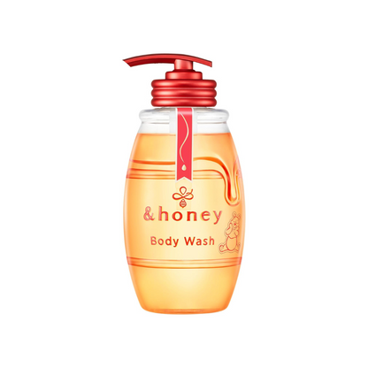 & HONEY Winnie the Pooh Limited Design 2024 & Honey Gel Body Wash Deep Moist, 16.9 fl oz (500 ml)