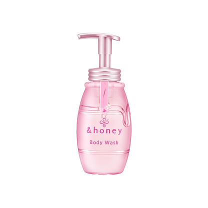 &HONEY Sakura 2025 Limited] &honey Pure Moist Foam Body Wash, 16.9 fl oz (500 ml) | Body Soap