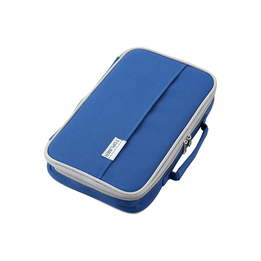Raymay Fujii FSB185A Pencil Case, Large Capacity, Top Liner, BIG, Blue