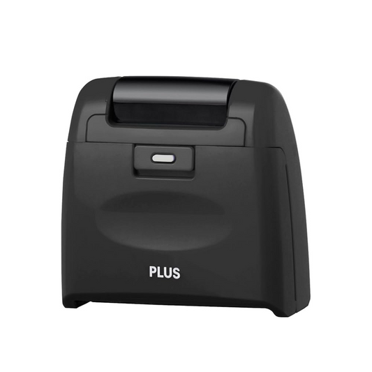 Plus Personal Information Protection Stamp Roller Keshipon Wide Body Black IS-510CM 38-349