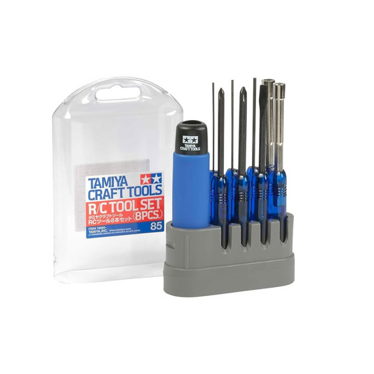 Tamiya 74085 Screwdriver No. 85 RC Tool Set of 8