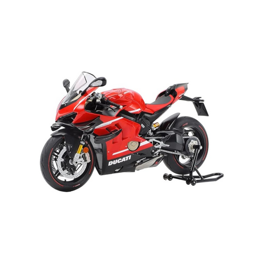 Tamiya 1/12 Motorcycle Series No. 140 Ducati Super Reggera V4 Plastic Model 14140 Molded Color