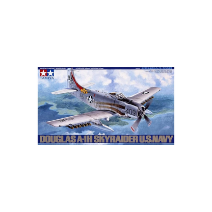 Tamiya 1/48 Masterpiece Series No.58 US Navy Douglas A-1H Skyradar Plastic Model 61058