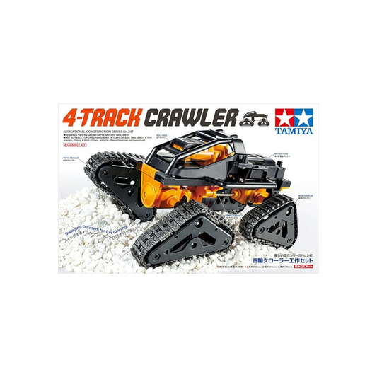 Tamiya 70247 Fun Craft Series No.247 Four Wheel Crawler Craft Set, Unisex, Unisex