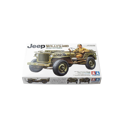 Tamiya 1:35 Jeep Willys MB 1/4 Ton 4x4 Truck