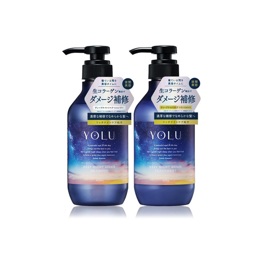 YOLU Shampoo Treatment Set Deep Night Repair