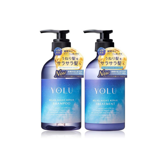 YOLU Shampoo Treatment Set Relax Night Repair