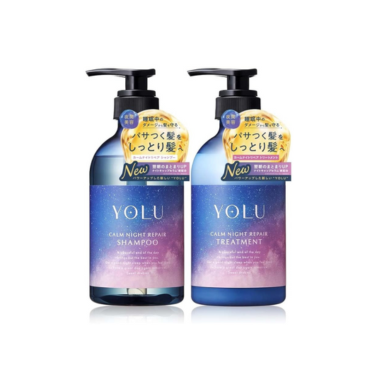 YOLU Shampoo Treatment Set, Calm Night Repair