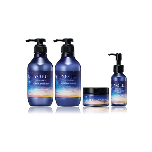 YOLU Yol | Shampoo Treatment Hair Oil Hair Mask Set of 4 Deep Night Repair Gift Set