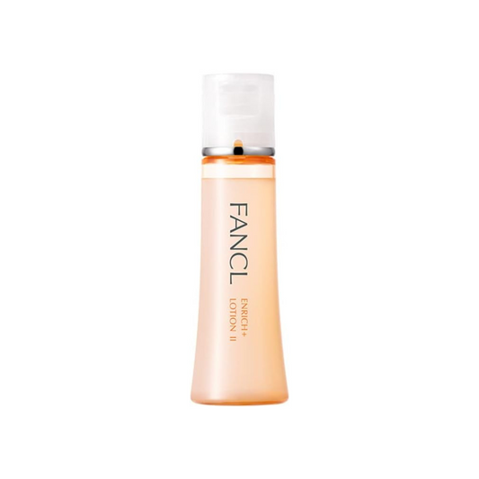 FANCL Enrich Plus Makeup Liquid II, Moist Lotion, No Additives (Aging Care/Collagen), Sensitive Skin