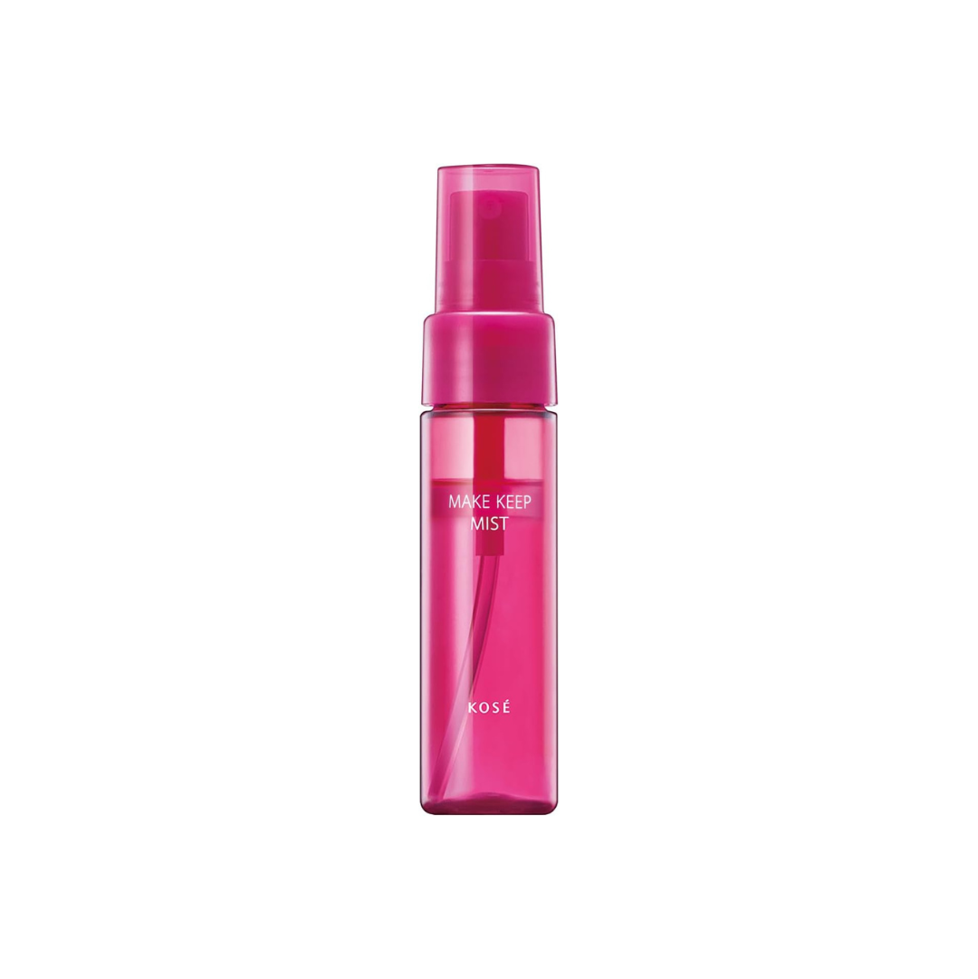 Kose Cosmetics Make Keep Mist EX + 1.2 fl oz (35 ml), Prevents Makeup Smudges, Mist Lotion, Waterproof, Sebum Proof, Anti-Shine, Hyaluronic Acid, Collagen, Deer Ingredients, Trial Size, Portable