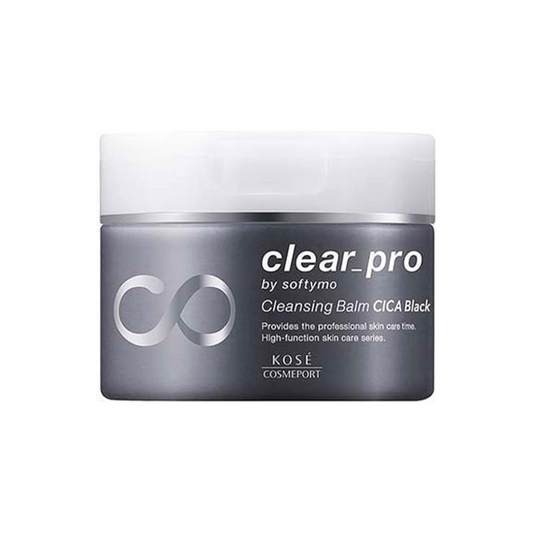 Kose Cosmetics Port Softymo Clear Pro Cleansing Balm, CICA Black, 3.2 oz (90 g)