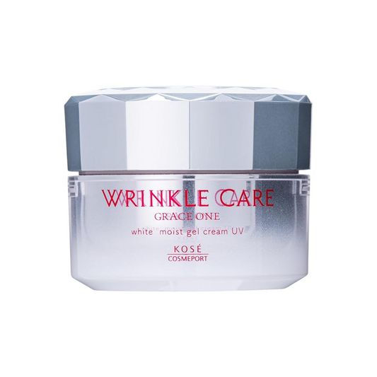 KOSE Grace One Wrinkle Care White Moist Gel Cream UV 2.1 oz (60 g) Niacinamide Formulated