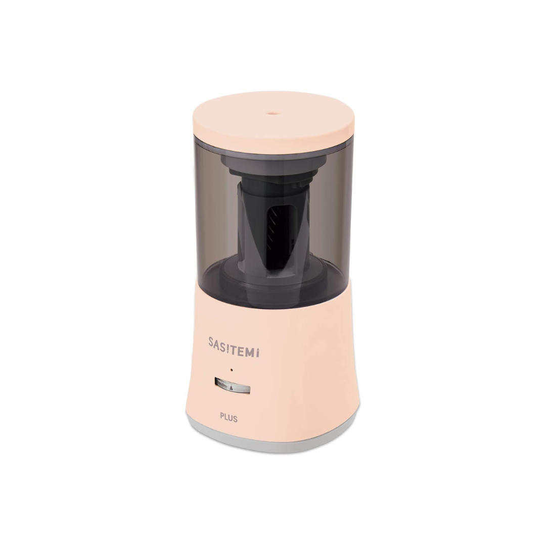 Plus  SASITEMI FS-760 84-018 Electric Pencil Sharpener Plus, Fully Automatic Pencil Sharpener, Color: Blue