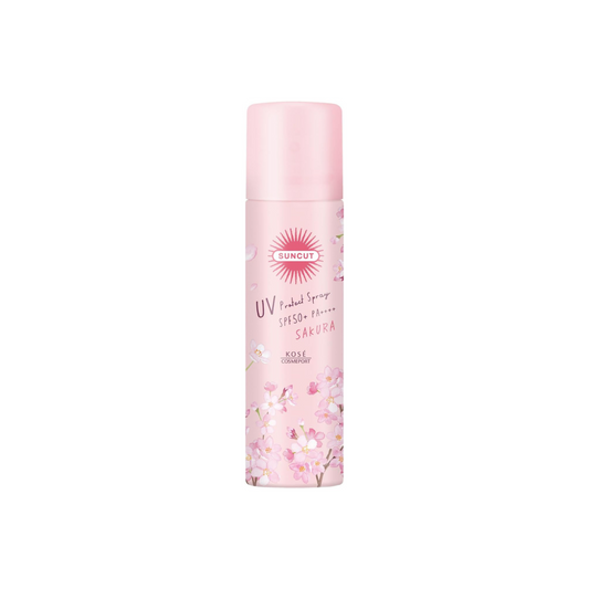 KOSE Suncut SPF 50+ PA++++ Fragrance UV Spray, Cherry Blossom Scent, 3.2 oz (90 g), Sunscreen, Waterproof
