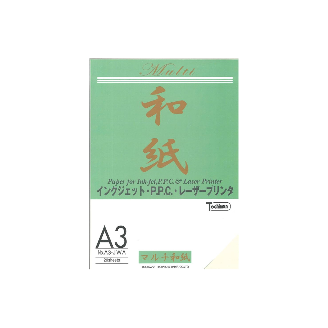 SAKAE Technical Paper Washi Thick Goose Skin A3 20 Sheets A3-JWA