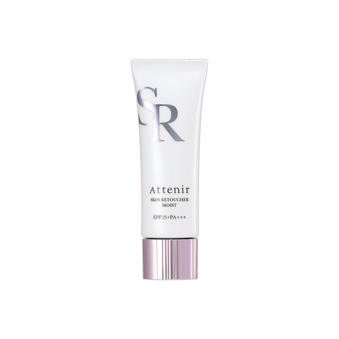 ATTENIR Skin Care, Skin Retoucher, Moist (SPF25 PA+++ / 25g / Makeup Base) Cream Moisturizing