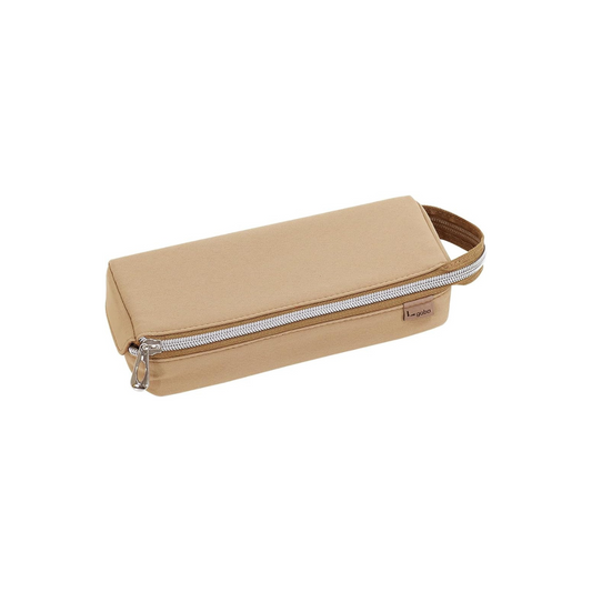 Kutsuwa AK067BE Pen Case, Elgaba, Beige