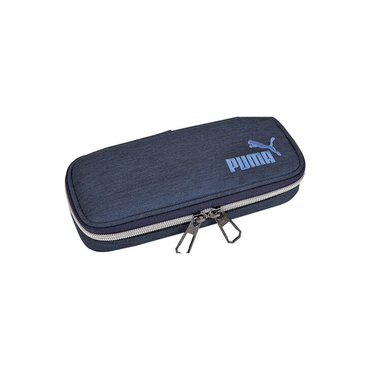 Kutsuwa Puma Pencil Case Box Heather Black