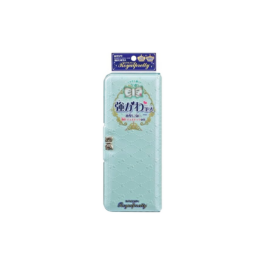 Kutsuwa CH213MT Royal Pretty Pencil Case, 2-Door, Ribbon Mint