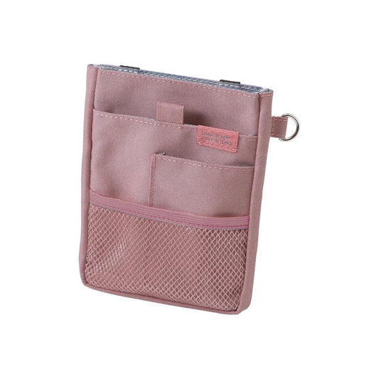 Kutsuwa BE023PK Apron Bag, Stationery Apron Bag, Mini, Pink Free