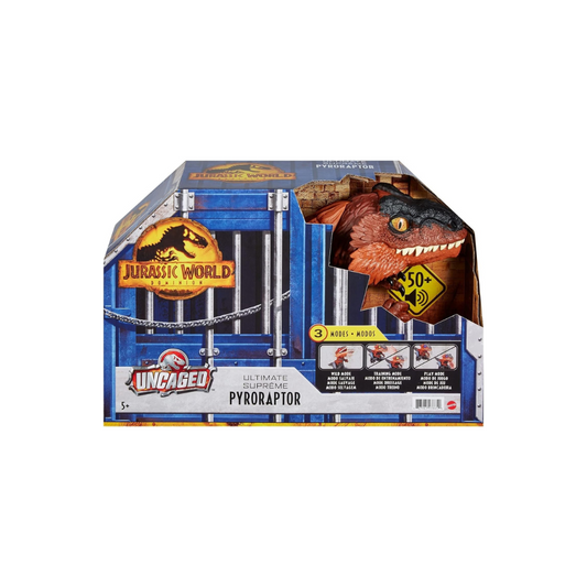 Mattel Jurassic World GWD70 New Ruler Super Action! Baby Pilolaptor Total Length: Approx. 21.3 inches (54 cm), Dinosaur Toys, 5 Years Old and Up