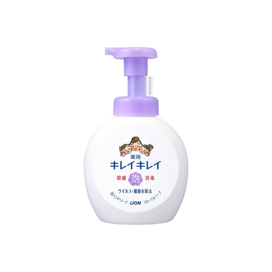 Kirei Kirei Medicated Foaming Hand Soap, Floral Soap Scent, Large Pump Size