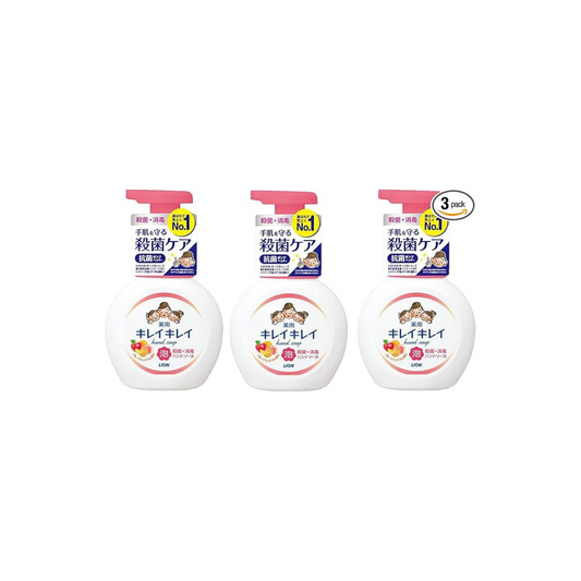 Kirei Kirei Medicated Foaming Hand Soap with Pump Pack of 3