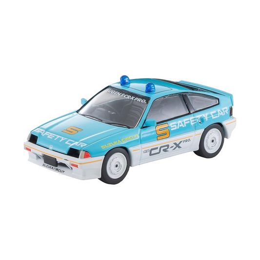 Tomica Limited Vintage Neo 1/64 LV-N318a Honda Ballard Sports CR-X MUGEN CR-X PRO Suzuka Circuit Safety Car, Light Blue/White Finished Product