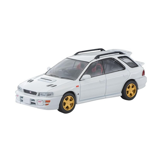 TOMYTEC Tomica Limited Vintage Neo 1/64 LV-N281a Subaru Impreza Pure Sport Wagon WRX STi Version V White 98 Finished Product
