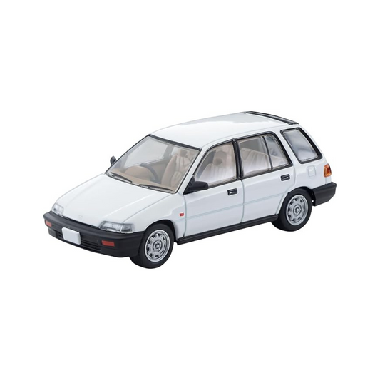 Tomytec 333968 Tomica Limited Vintage Neo 1/64 LV-N338a Honda Civic Pro White Finished Product