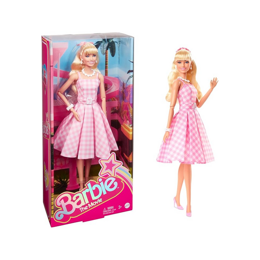 Mattel Barbie HPJ96 Movie Barbie Gingham Dress Doll