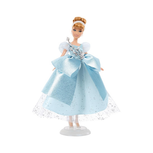 Mattel HLX60 Disney Princess Cinderella Platinum Doll 100th Anniversary Celebration