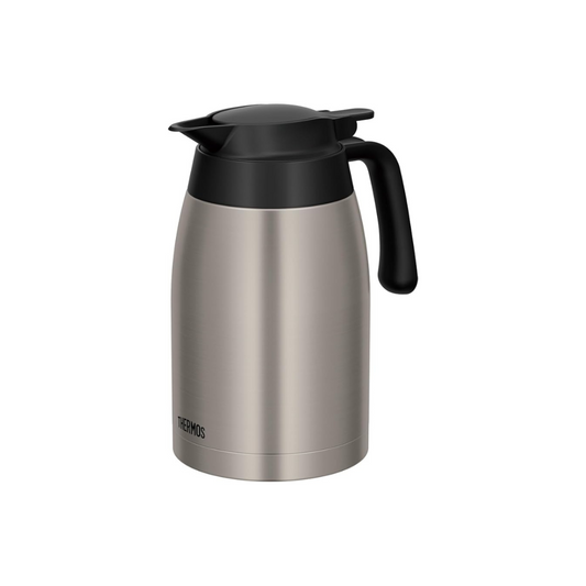 Thermos TTB-1501 SMT Stainless Steel Pot,  Stainless Steel Matte, Insulated Tabletop Pot, Vacuum-Sealed Bottle Structure, Keeps Contents Hot or Cold