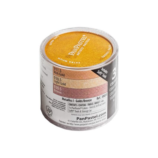 Holbein PanPastel 3-color set I Gold 30031
