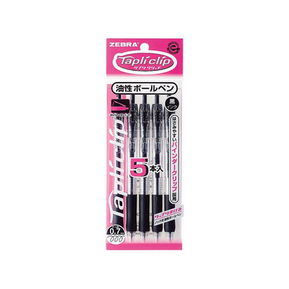 Zebra Oil Based Ballpoint Pen, Tape Clip