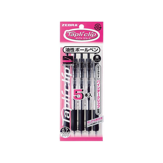 Zebra Oil Based Ballpoint Pen, Tape Clip