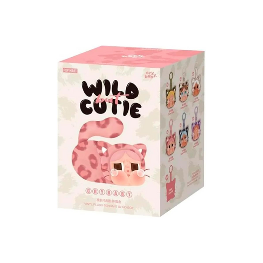 POPMARTCRYBABY Wild but Cutie Series Vinyl Plush Pendant Blind Box