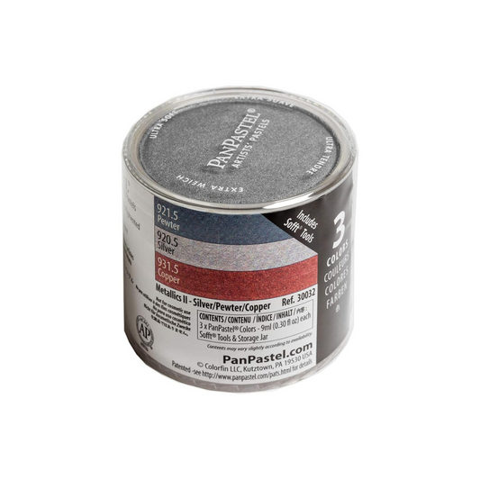 PanPastel 3-Color Set II Silver 30032