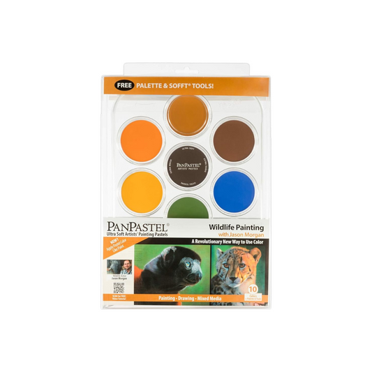 Panpastel 30082 Jason Wildlife Kit, Set of 10 Colors, 318442
