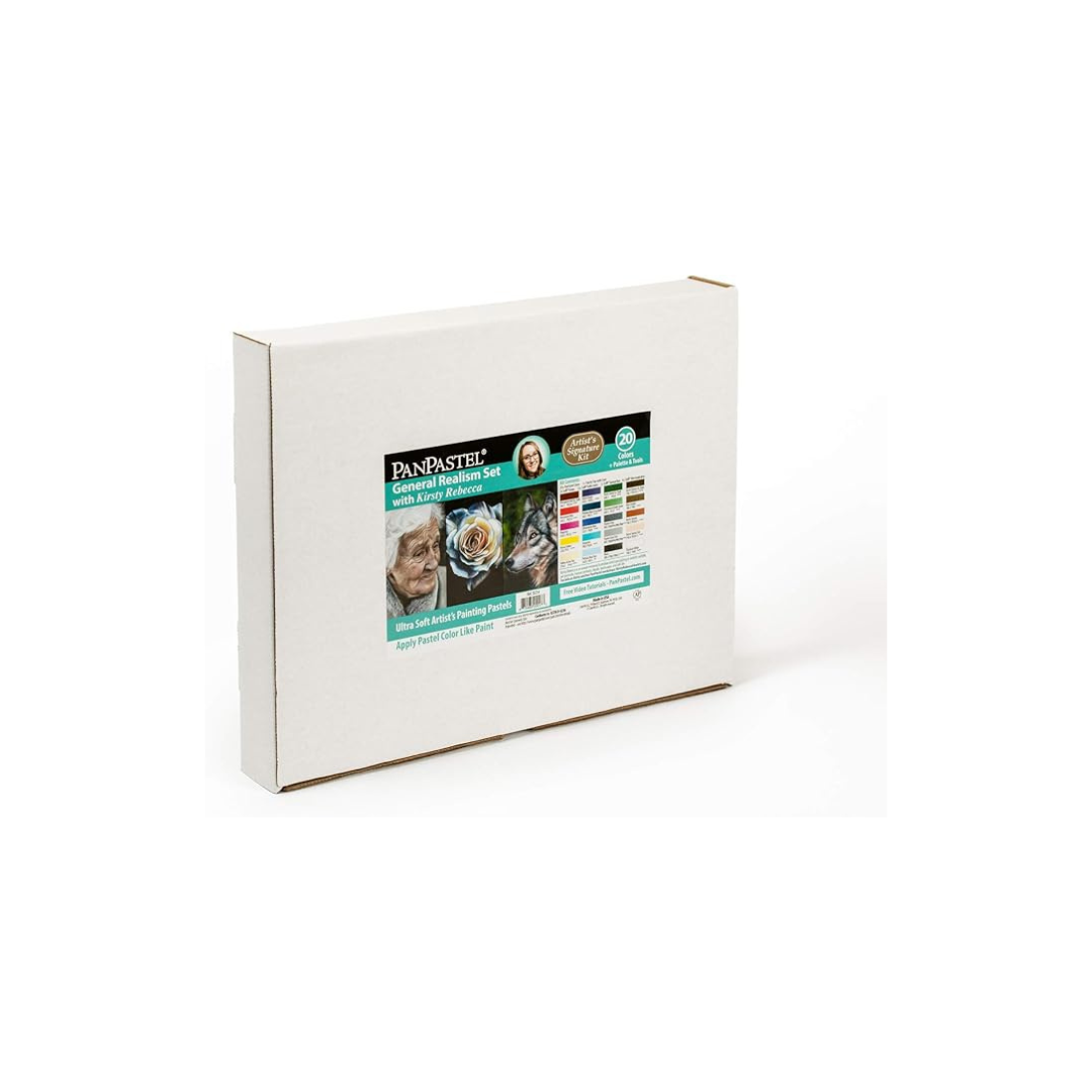 Panpastel 30254 Kirsty's Realism Kit 20 Color Set 318458