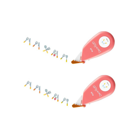 PLUS DC-060-2 51877 x 2 Decorrash, 0.2 inches (6 mm), Meals, 2 Pieces