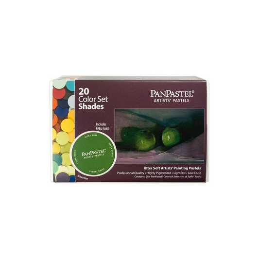 PanPastel 20-color set, shades 30206