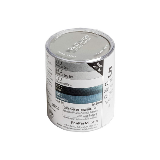 Panpastel 5 Color Set Gray 30054
