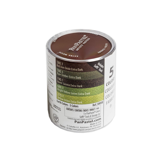 PanPastel 5-color set, Earth colors 30058