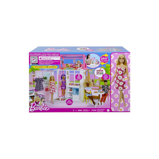 Barbie HCD48 First Set Cute Pink 2 Kaidate House / Movie "Barbie"!?"